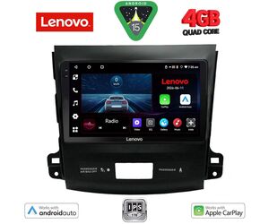 LENOVO LVE 8442_CPAA (9inc) MULTIMEDIA TABLET for CITROEN C-CROSSER | MITSUBISHI OUTLANDER | PEUGEOT 4007  mod. 2006-2012