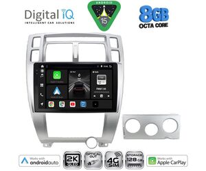 DIGITAL IQ BXK 20241SL_CPAA (10inc) MULTIMEDIA TABLET for HYUNDAI TUCSON mod. 2004-2010 (SILVER)