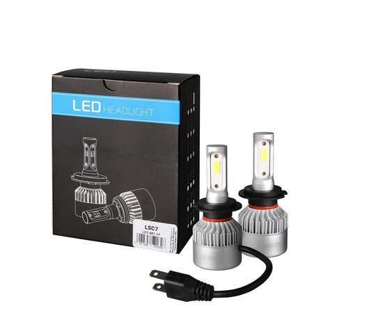 H7 LED SET C6 9-32V 6.500K 10.000lm 4 X 10W ΛΑΜΠΑ ΜΕ COB EPISTAR 1021 LED ΚΑΙ ΑΝΕΜΙΣΤΗΡΑΚΙ M-TECH - 2 ΤΕΜ.