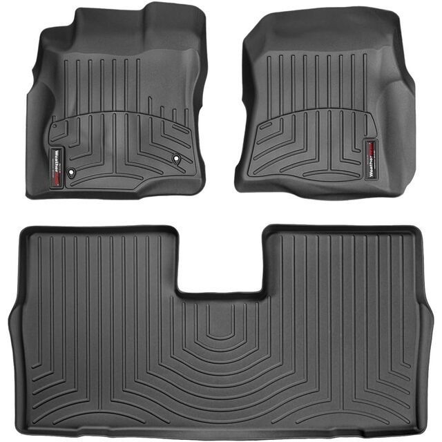 ΠΑΤΑΚΙΑ  ΛΑΣΤΙΧΟ ΣΚΑΦΑΚΙΑ ΜΑΥΡΑ ΓΙΑ JEEP CHEROKEE 2002-2007 ΕΜΠΡΟΣ-ΠΙΣΩ WEATHERTECH -ΣΕΤ 4 ΤΕΜ.