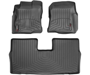 ΠΑΤΑΚΙΑ  ΛΑΣΤΙΧΟ ΣΚΑΦΑΚΙΑ ΜΑΥΡΑ ΓΙΑ JEEP CHEROKEE 2002-2007 ΕΜΠΡΟΣ-ΠΙΣΩ WEATHERTECH -ΣΕΤ 4 ΤΕΜ.