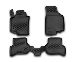 ΠΑΤΑΚΙΑ ΣΕ ΣΚΑΦΗ TPE ΛΑΣΤΙΧΟ ΓΙΑ SEAT ALTEA 04/2004+   ΣΕ ΜΑΥΡΟ ΧΡΩΜΑ NOVLINE - 4 ΤΕΜ.