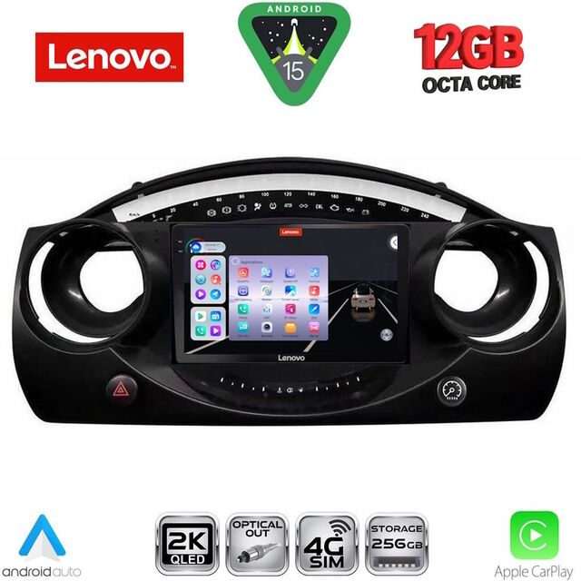 LENOVO SSZ 12063_CPA (9inc) MULTIMEDIA TABLET for MINI COOPER (R50-R52-R53) mod. 2000-2006