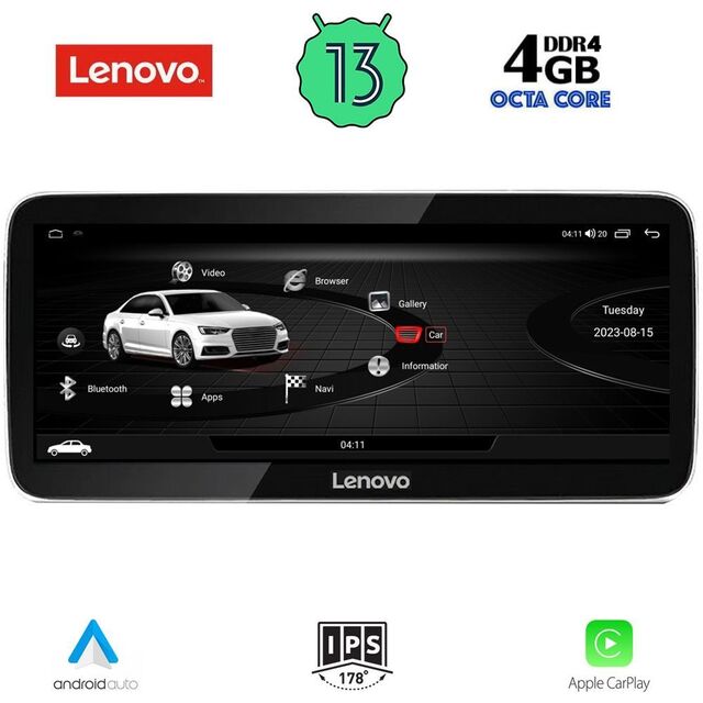LENOVO LVG 24929_CPA RHD (12.3inc) MULTIMEDIA SYSTEM for AUDI Q5 mod. 2009-2016