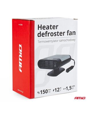 Amio - ΑΕΡΟΘΕΡΜΟ ΑΝΑΠΤΗΡΑ 12V - 150W (ΚΑΛΩΔΙΟ 150 cm) 160x80x120 - 1 ΤΕΜ (02899/AM)