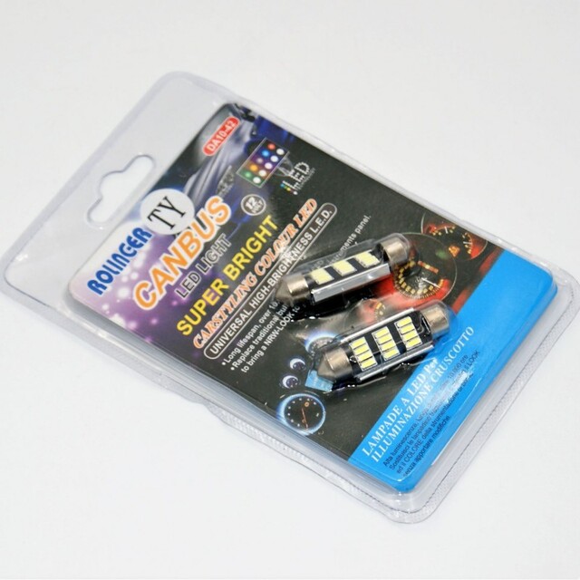 LED ΨΕΙΡΕΣ ΑΥΤΟΚΙΝΗΤΟΥ CANBUS DA42-4014-12SMD RLG-YH041