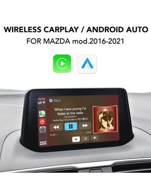 DIGITAL IQ MZ 252 CPA (WIRED CARPLAY / ANDROID AUTO for Upgrade for MAZDA mod. 2016-2021)