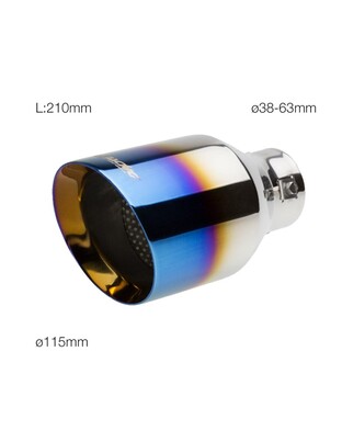ΜΠΟΥΚΑ ΣΤΡΟΓΓΥΛΗ ΤΙΤΑΝΙΟΥ ΓΙΑ ΕΞΑΤΜΙΣΗ 38-63 mm (ΜΗΚΟΣ 210 mm/ΔΙΑΜΕΤΡΟΣ ΕΞΩΤΕΡΙΚΗ 115 mm)