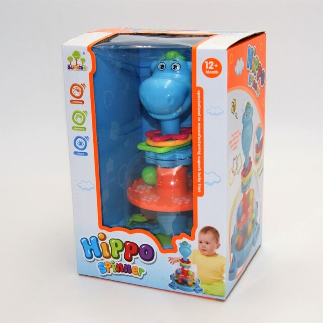 ΒΡΕΦΙΚΟ ΜΟΥΣΙΚΟ ΠΑΙΧΝΙΔΙ "HIPPO SPINNER" HO-GA-4131