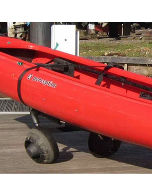 ΡΟΔΑΚΙΑ TROLLEY HANDIKART ΜΕ ΒΑΣΗ ΓΙΑ ΜΕΤΑΦΟΡΑ CANOE ΚΑΙ KAYAK HANDIWORLD