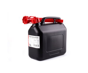 Amio - ΜΠΕΤΟΝΙ ΠΛΑΣΤΙΚΟ 5L ΜΑΥΡΟ ΜΕ ΚΟΚΚΙΝΟ ΣΤΟΜΙΟ - 1 τεμ. (02887/AM)