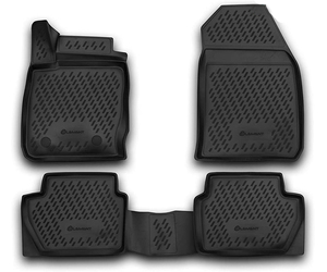 ΠΑΤΑΚΙΑ ΣΕ ΣΚΑΦΗ TPE ΛΑΣΤΙΧΟ ΓΙΑ FORD ECOSPORT 03/2014+  ΣΕ ΜΑΥΡΟ ΧΡΩΜΑ NOVLINE - 4 ΤΕΜ.