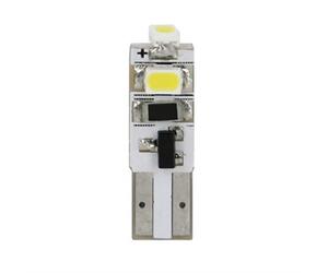T5 10-30V W2x4,6d 22lm (ΚΑΡΦΩΤΟ) Λευκό Διάθλασης HYPER-LED3 BLISTER 2τεμ.