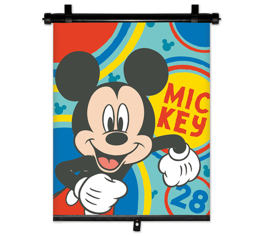 Amio - ΚΟΥΡΤΙΝΑΚΙ ΗΛΙΟΠΡΟΣΤΑΣΙΑΣ ΣΕ ΡΟΛΟ MICKEY 36x45cm ΓΙΑ ΠΛΑΙΝΟ ΤΖΑΜΙ/ΠΙΣΩ ΠΑΡΜΠΡΙΖ - 1 Τεμ. (S59344/AM)