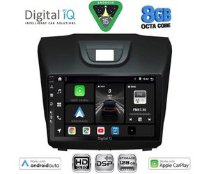 DIGITAL IQ BXF 7255_CPAA (9inc) MULTIMEDIA TABLET for ISUZU DMAX mod. 2012-2020