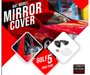 Καπάκια Καθρεφτών batman για Vw Golf 5