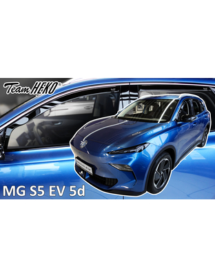 Heko - Ανεμοθραύστες Παραθύρων Για MG S5 EV 2024 > 5πορτο υλικό Acrylic Χρώμα Φιμέ - 4 τεμ. (ΑΝΕΜ.SET23815)