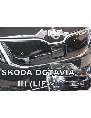 ΚΑΛΥΜΜΑ ΨΥΓΕΙΟΥ ΧΕΙΜΩΝΑ ΓΙΑ SKODA OCTAVIA 3 A7 2016+ ΑΠΟ ΕΥΚΑΜΠΤΟ ΦΙΜΕ ΠΛΑΣΤΙΚΟ HEKO - 1 ΤΕΜ.