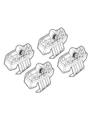 ΑΚΡΑ ΓΙΑ ΜΠΑΡΕΣ NORDRIVE ΓΙΑ SKODA FABIA 5D 09/2021+  - 4 ΤΕΜ