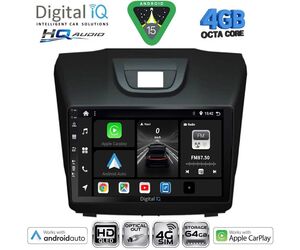 DIGITAL IQ BXK 19255_CPAA (9inc) MULTIMEDIA TABLET for ISUZU DMAX mod. 2012-2020