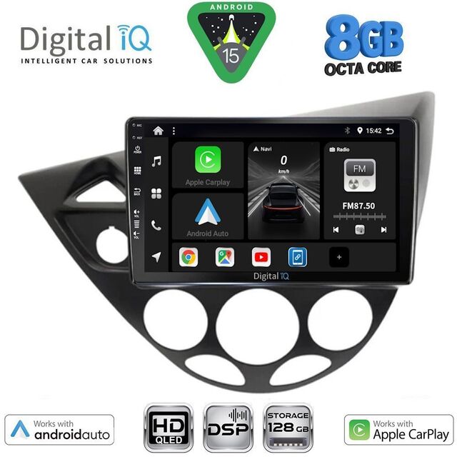 DIGITAL IQ BXF 18169_CPAA  (9inc) MULTIMEDIA TABLET for FORD FOCUS mod. 1998-2004