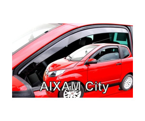 ΑΝΕΜΟΘΡΑΥΣΤΕΣ ΓΙΑ AIXAM CITY / E-CITY / CROSSLINE / CROSSOVER / E-CROSSOVER 3D 2007+ ΖΕΥΓΑΡΙ ΑΠΟ ΕΥΚΑΜΠΤΟ ΦΙΜΕ ΠΛΑΣΤΙΚΟ HEKO - 2 ΤΕΜ.