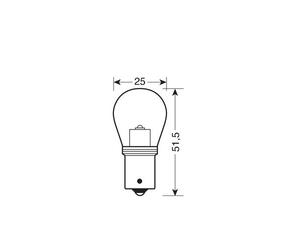P21W 9-32V BA15s CREE MEGA-LED16 180lm ΔΙΑΘΛΑΣΗΣ ΛΕΥΚΟ (ΜΟΝΟΠΟΛΙΚΟ) BLISTER 2ΤΕΜ.