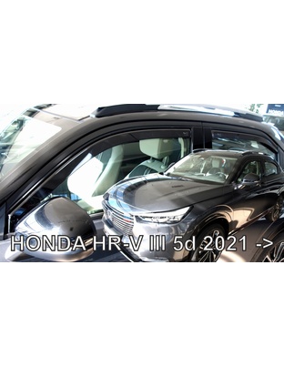 ΑΝΕΜΟΘΡΑΥΣΤΕΣ ΓΙΑ HONDA HR-V 5D 2021+ ΣΕΤ ΑΥΤΟΚΙΝΗΤΟΥ ΑΠΟ ΕΥΚΑΜΠΤΟ ΦΙΜΕ ΠΛΑΣΤΙΚΟ HEKO - 4 ΤΕΜ.