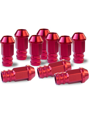 Simoni Racing - ΠΑΞΙΜΑΔΙ ΚΩΝΙΚΟ 12χ1,25 (50mm) (19) ΚΟΚΚΙΝΟ 10ΤΕΜ.