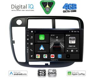 DIGITAL IQ BXF 16186_CPAA CLIMA (9inc) MULTIMEDIA TABLET for HONDA CIVIC mod. 1995-2001