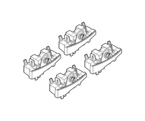 ΑΚΡΑ ΓΙΑ ΜΠΑΡΕΣ NORDRIVE ΓΙΑ OPEL CORSA D 09/06+ KIT