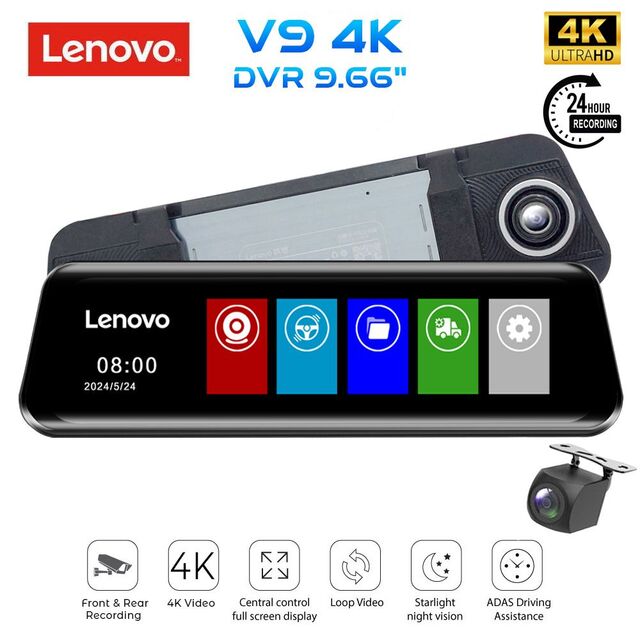 LENOVO DVR V9_4K MIRROR (9.66" screen)