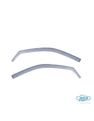 ΖΕΥΓΑΡΙ ΜΠΡΟΣΤΙΝΟΙ ΑΝΕΜΟΘΡΑΥΣΤΕΣ ΓΙΑ AUDI A3 3D 2012+ ΑΠΟ ΕΥΚΑΜΠΤΟ ΧΥΤΟ ΑΚΡΥΛΙΚΟ ΓΥΑΛΙ (CAST ACRYLIC GLASS) DGA - 2 ΤΕΜ.