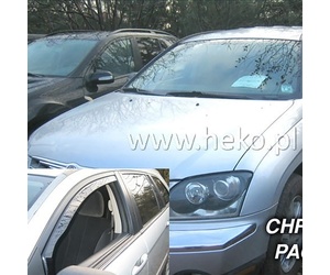 ΑΝΕΜΟΘΡΑΥΣΤΕΣ ΓΙΑ CHRYSLER PACIFICA 5D 2004-2018 ΖΕΥΓΑΡΙ ΑΠΟ ΕΥΚΑΜΠΤΟ ΦΙΜΕ ΠΛΑΣΤΙΚΟ HEKO - 2 ΤΕΜ.