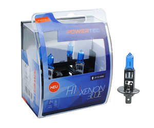 H1 12V 55W P14,5s 5.000K POWERTEC XENON BLUE 2ΤΕΜ. M-TECH