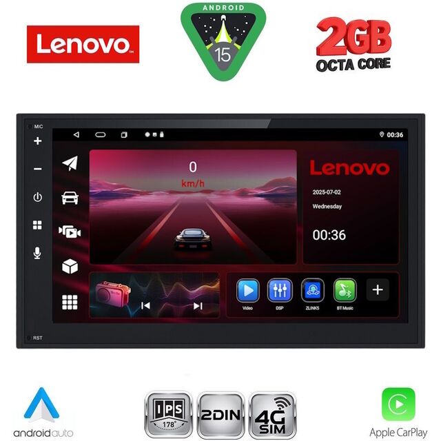 LENOVO LVF 568_CPA (6.8'' DECK) MULTIMEDIA 2DIN with 4G SIM