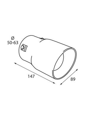ΑΚΡΟ ΕΞΑΤΜΙΣΗΣ TS-50 Φ 50-63mm
