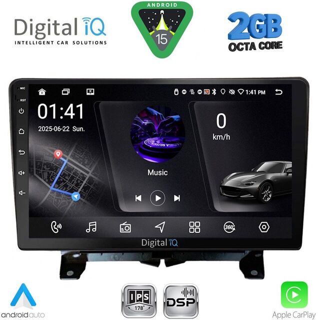 DIGITAL IQ RSF 4332_CPA (9inc) MULTIMEDIA TABLET for LAND ROVER DISCOVERY 3 - RANGE ROVER SPORT mod. 2004-2009