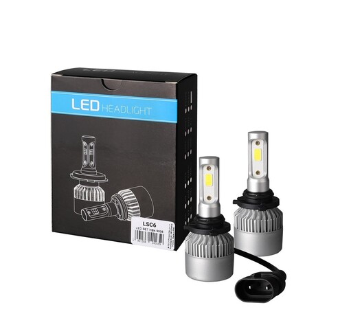 HB4 9006 LED SET C6 9-32V 6.500K 10.000lm 4 X 10W ΛΑΜΠΑ ΜΕ COB EPISTAR 1021 LED ΚΑΙ ΑΝΕΜΙΣΤΗΡΑΚΙ M-TECH - 2 ΤΕΜ.