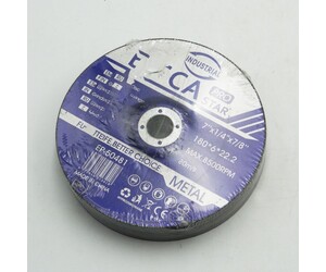 ΔΙΣΚΟΣ ΛΕΙΑΝΣΗΣ ΜΕΤΑΛΛΟΥ 180*6*22.2mm EPICA STAR TO-EP-50481
