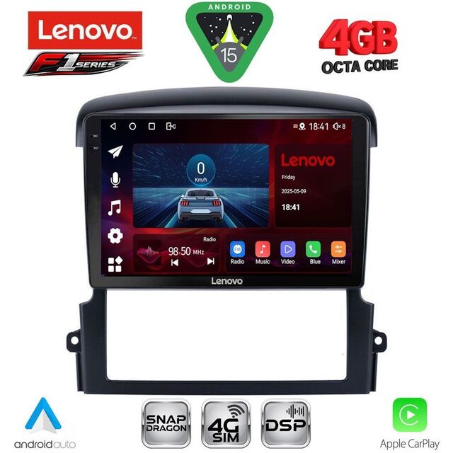 LENOVO SSQ 9317_CPA (9inc) MULTIMEDIA TABLET for KIA SORENTO mod. 2006-2009