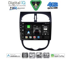DIGITAL IQ BXK 19506_CPAA (9inc) MULTIMEDIA TABLET for PEUGEOT 206 mod. 1998-2006