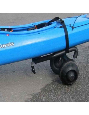 ΡΟΔΑΚΙΑ TROLLEY HANDIKART ΜΕ ΒΑΣΗ ΓΙΑ ΜΕΤΑΦΟΡΑ CANOE ΚΑΙ KAYAK HANDIWORLD