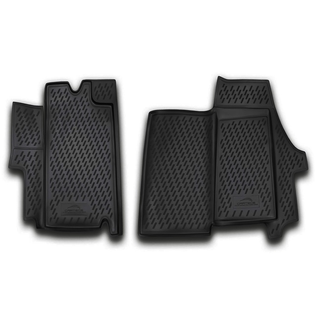 ΠΑΤΑΚΙΑ ΣΕ ΣΚΑΦΗ TPE ΛΑΣΤΙΧΟ ΓΙΑ CITROEN JUMPER 2006+  ΣΕ ΜΑΥΡΟ ΧΡΩΜΑ NOVLINE - 2 ΤΕΜ.