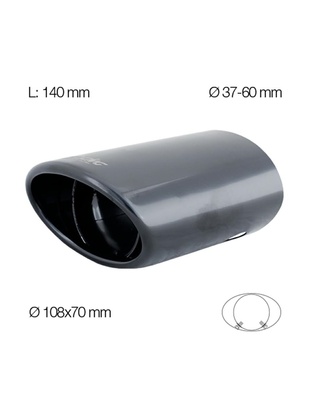 ΜΠΟΥΚΑ TRX10N ΜΑΥΡΗ 140mm ΔΙΑΜΕΤΡΟΥ 37-60mm