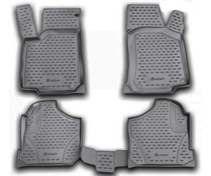 ΠΑΤΑΚΙΑ ΣΕ ΣΚΑΦΗ TPE ΛΑΣΤΙΧΟ ΓΙΑ VW GOLF 4 1998-2001 / VW BORA 1998-2005  ΣΕ ΜΑΥΡΟ ΧΡΩΜΑ NOVLINE - 4 ΤΕΜ.