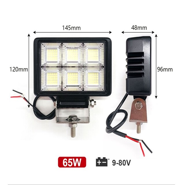 RCHANG LED ΠΡΟΒΟΛΕΑΣ ΕΡΓΑΣΙΑΣ 5" 65W W18437-2