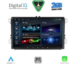 DIGITAL IQ BLD 280_CPA (9" DECK) MULTIMEDIA SYSTEM for VW – SKODA – SEAT mod. 2004-2014