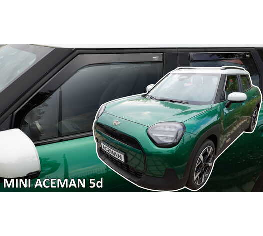 Heko - Ανεμοθραύστες Παραθύρων Για Mini Aceman (J05) 2024 > 5πορτο υλικό Acrylic Χρώμα Φιμέ - 4 τεμ. (ΑΝΕΜ.SET22214)