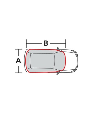 ΕΞΩΤΕΡΙΚΟ ΠΡΟΣΤΑΤΕΥΤΙΚΟ ΗΜΙ-ΚΑΛΥΜΜΑ ΑΥΤΟΚΙΝΗΤΟΥ UMBRELLA (SMALL έως 8,42 m)